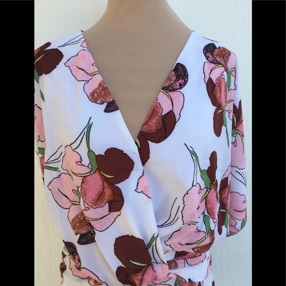 NWOT Ark & Co Floral Dress - Picture 2 of 8